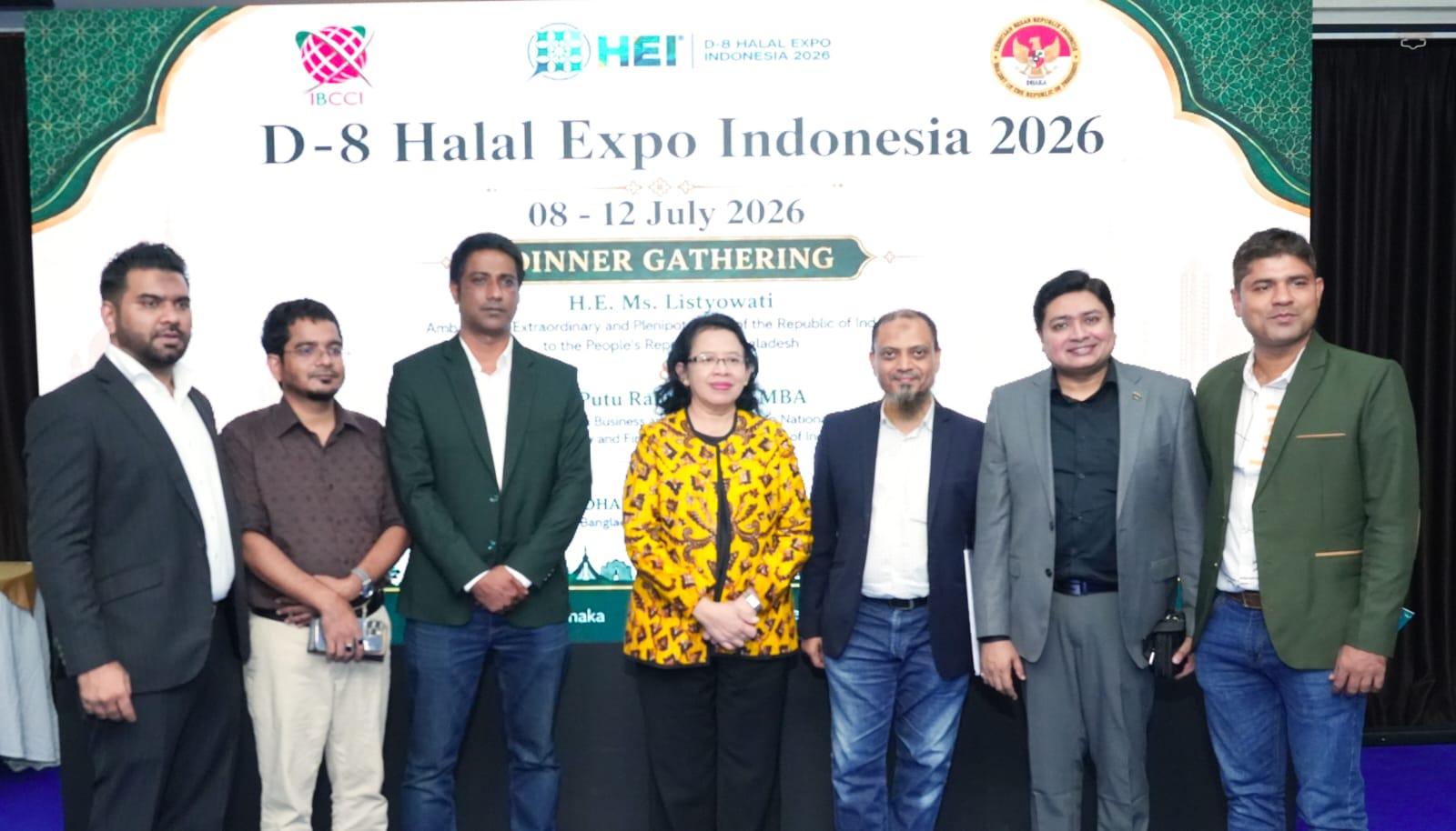 BOTOA attended the Dinner Program of the D-8 Halal Expo Indonesia 2026